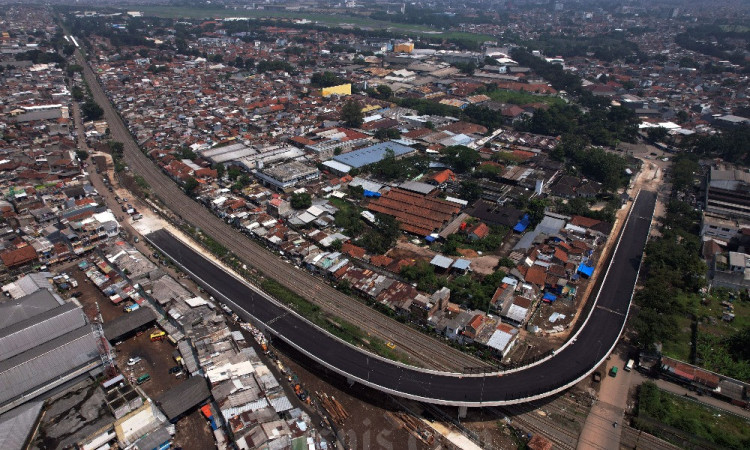 Perkembangan Pembangunan Jembatan Layang Ciroyom