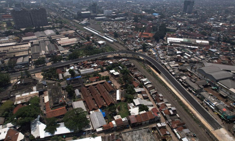 Perkembangan Pembangunan Jembatan Layang Ciroyom