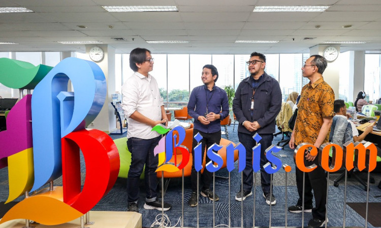 Kunjungan Compas.co.id ke Bisnis Indonesia