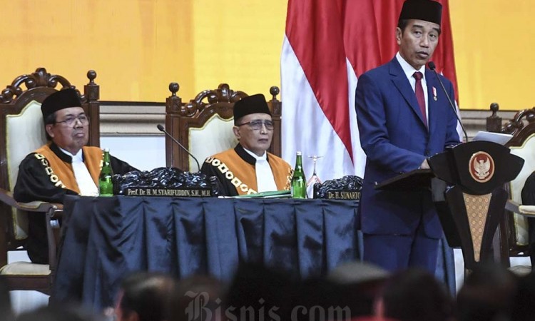 Hampir 100 Persen Mahkamah Agung Mengentaskan Perkara, Jokowi Beri Apresiasi