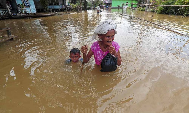 Banjir Selama Hampir 2 Bulan Merendam Kawasan Muaro Jambi
