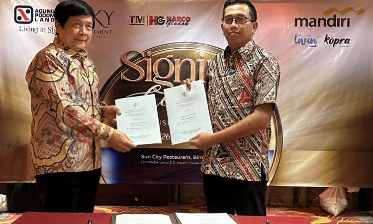 Bank Mandiri Berikan Layanan Kemudahan Pembayaran Unit di The Sky Apartment dan Kios Harco Glodok