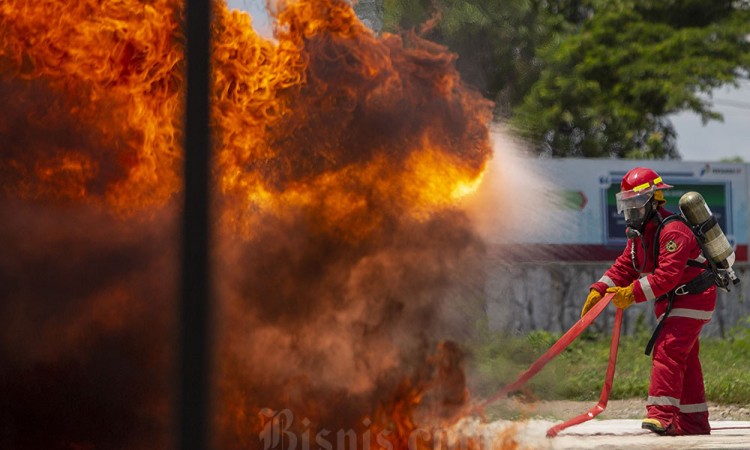 Lomba Fire Combat Pertamina EP Jatibarang Field