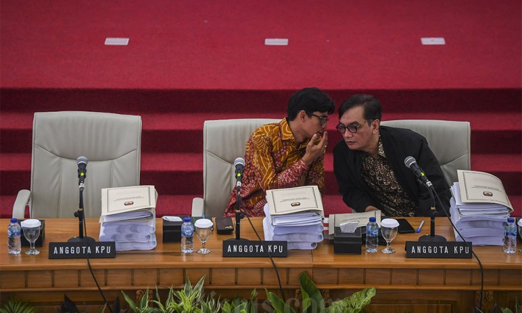 KPU Tunda Pleno Rekapitulasi Penghitungan Suara Pemilu 2024