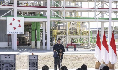 Presiden Resmikan Pabrik Amonium Nitrat di Bontang
