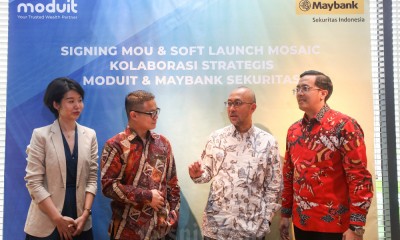 Moduit Bersama Maybank Sekuritas Luncurkan layanan terbaru Moduit Stock Advisory Service (Mosaic)