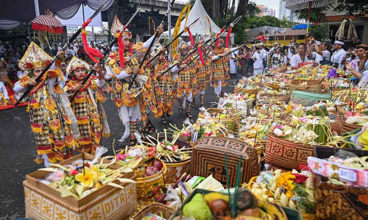 Tawur Agung Kesanga Jelang Nyepi di Jakarta