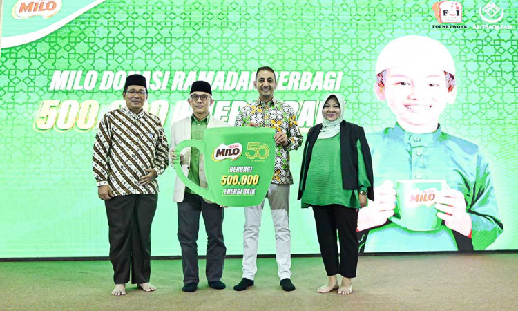 Nestle MILO Berikan Donasi 5agi 500.000 Anak Indonesia Selama Bulan Ramadan Untuk Energi Kuat Puasa