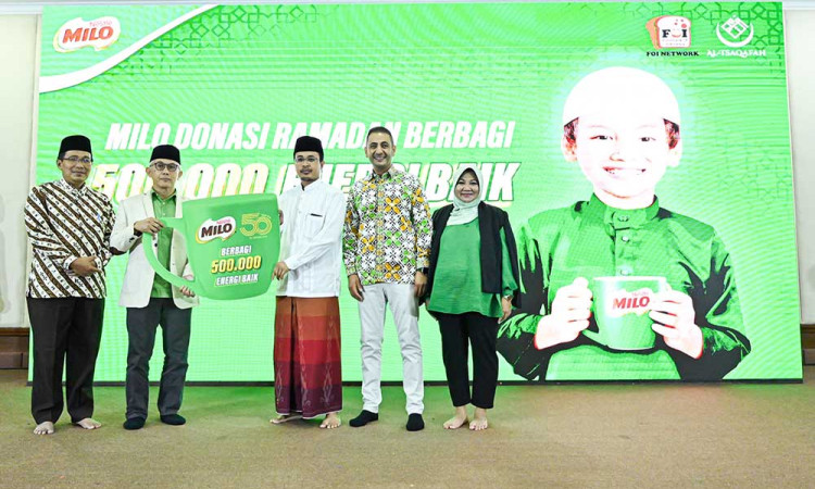 Nestle MILO Berikan Donasi 5agi 500.000 Anak Indonesia Selama Bulan Ramadan Untuk Energi Kuat Puasa