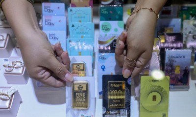 Harga Emas Cetakan Antan dan UBS Meroket Hingga Rp1,24 Juta Per Gram