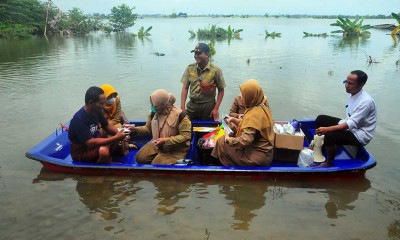 Puskesmas di Kudus Berikan Pengobatan Gratis Kepada Warga Korban Banjir