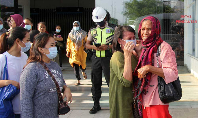 Sebanyak 69 PMI Dideportasi Dari Malaysia Ke Tanah Air Lewat Pelabuhan Dumai
