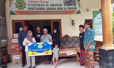 BRI Life Santuni Yatim, Duafa serta Lansia di Bulan Ramadhan 1445 H