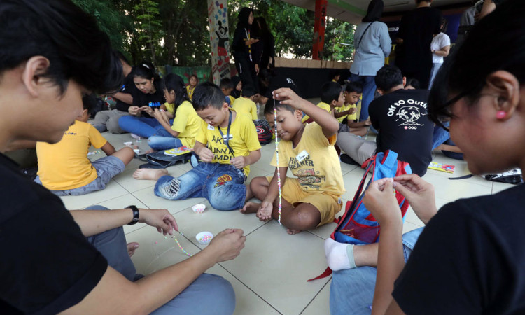 Blibli Tiket ACTION Bersama Inspiration Factory Foundation Berbagi Keterampilan pada Anak-anak Termarjinalkan