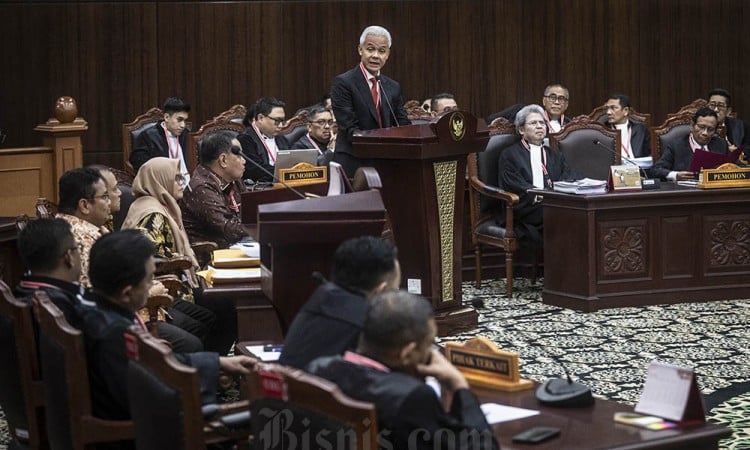 Sidang Perselisihan Pilpres 2024 Pemohon Ganjar-Mahfud