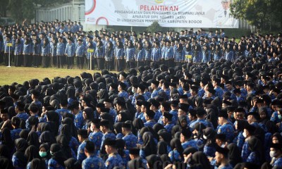 Pelantikan PPPK dan ASN di Kabupaten Bogor