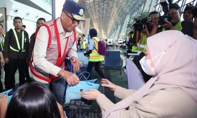 Menhub Periksa Kelaikan Pesawat dan Kesiapan Bandara Soetta