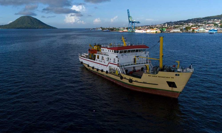 Kapal Perintis Sabuk Nusantara 155 Diperbantukan Untuk Angkutan Mudik Lebaran