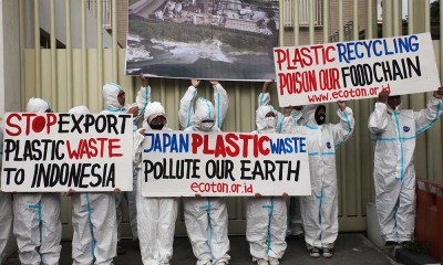 Aktivis Lingkungan Minta Pemerintah Jepang Menghentikan Pengiriman Sampah Plastik ke Indonesia
