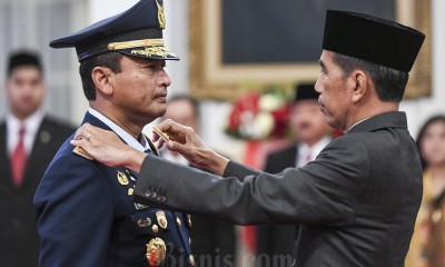 Presiden Joko Widodo Melantik KSAU