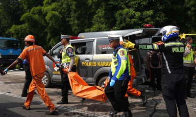 Kecelakaan Maut di KM 58 Tol Cikampek