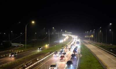 Arus Lalu Lintas Di Sejumlah Jalan Tol Trans Jawa Mulai Berangsur Normal