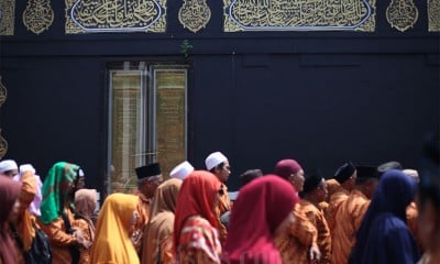 Manasik Haji di Asrama Haji Surabaya