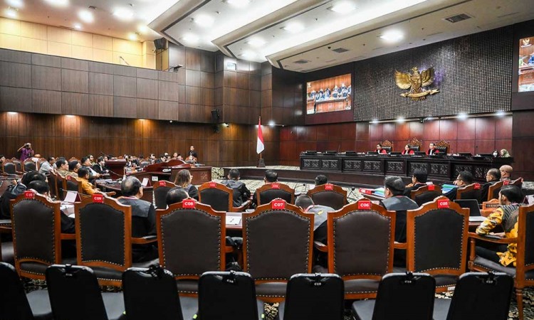 Mahkamah Konstitusi (MK) Gelar Sidang Perdana PHPU Pileg 2024
