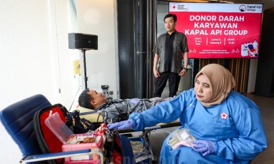 Kapal Api Group Gelar Aksi Donor Darah