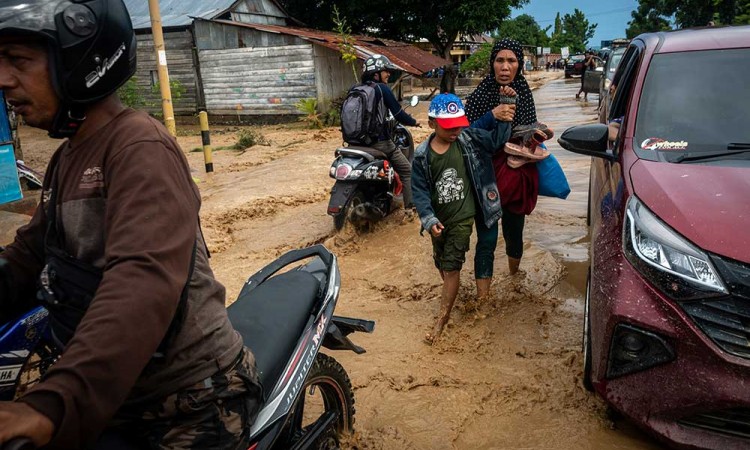 Ribuan Rumah di Kabupaten Luwu Sulawesi Selatan Terendam Banjir