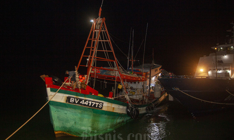 PSDKP Tangkap Dua Kapal Nelayan Vietnam