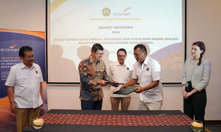 Eramet Jalin Kemitraan Mineral Kritis dengan Badan Geologi di Indonesia