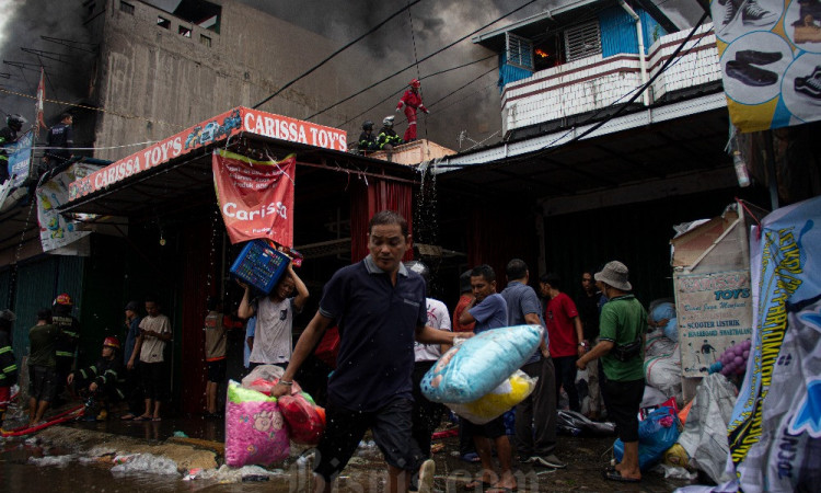 Kebakaran Pasar Raya II Padang