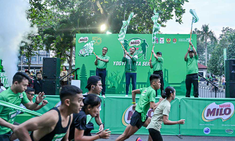 Nestle MILO Pertama Kali Hadirkan Road to MILO ACTIV Indonesia Race 2024 Yogyakarta Series