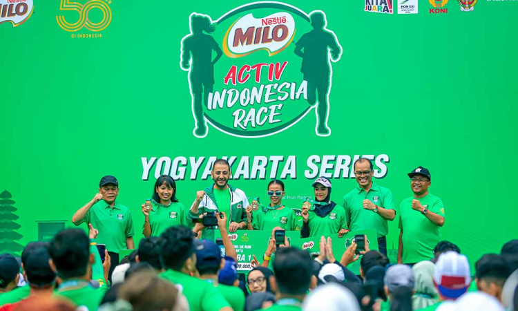 Nestle MILO Pertama Kali Hadirkan Road to MILO ACTIV Indonesia Race 2024 Yogyakarta Series