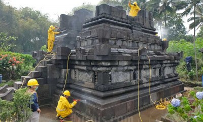 Konservasi Candi Asu di Magelang