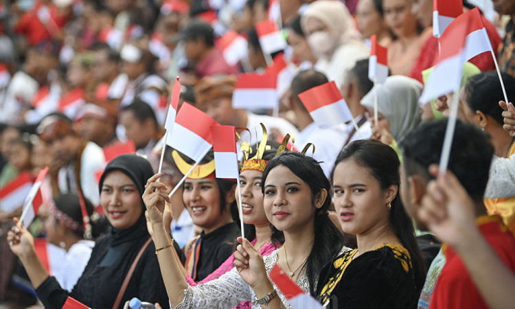 Upacara Hari Lahir Pancasila di Ende