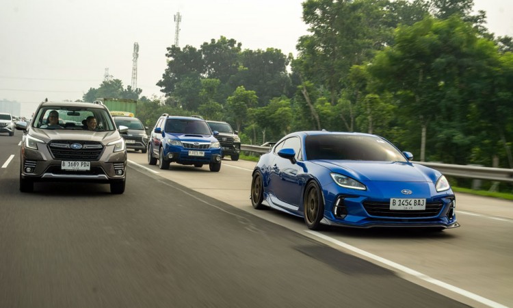 Subaru Indonesia Club (SIC) Mengadakan Social Brunch Dengan Turing Singkat Jakarta-Sentul City