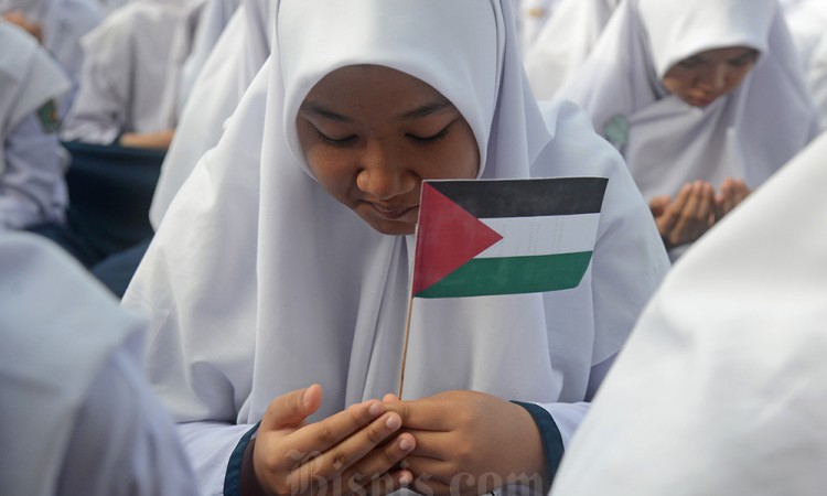 Pelajar Gelar Doa Bersama Untuk Palestina