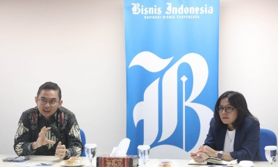 Kunjungan Manulife Aset Manajemen ke Redaksi Bisnis Indonesia