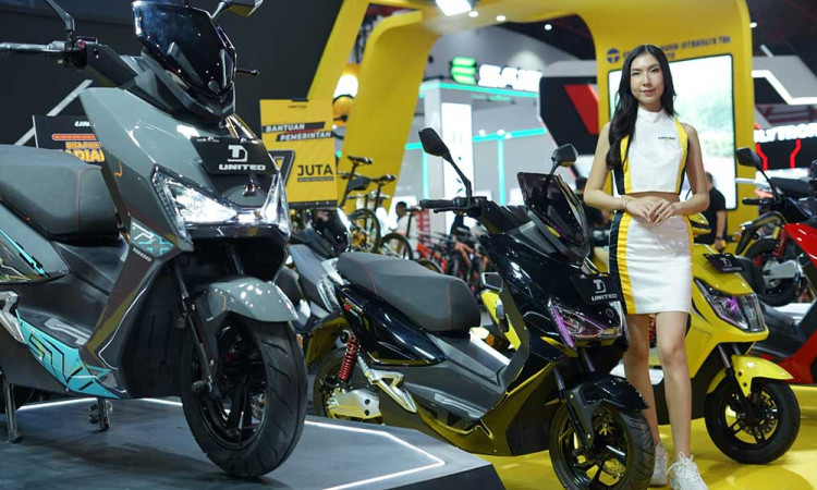 Banyak Promo Menarik, Booth United Bike & United E-Motor di Jakarta Fair Kemayoran 2024 Banjir Pengunjung