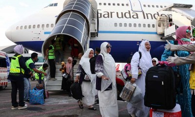 Kloter Pertama Jamaah Haji Tiba Tanah Air