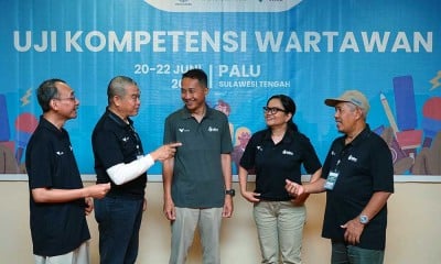 PT Vale Indonesia Tbk. Berkerja Sama Dengan Bisnis Indonesia Gelar UKW Sulteng 2024