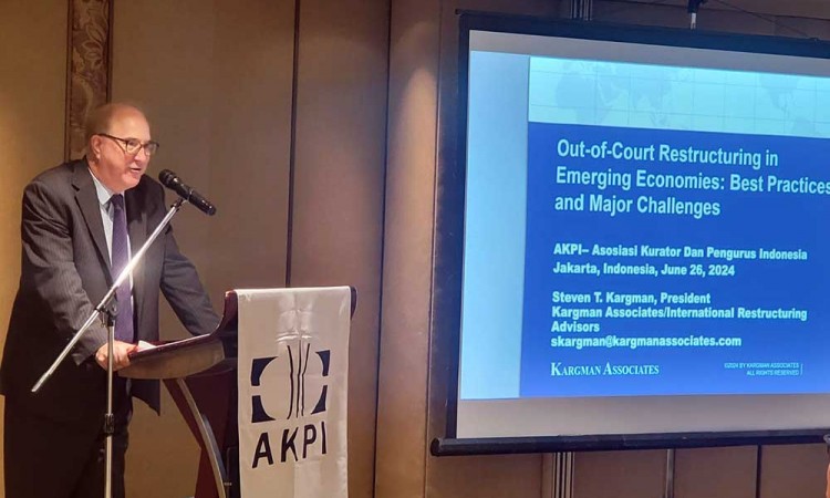 AKPI menggelar seminar internasional bertajuk 'Out of Court Restructuring in Emerging Economies: Best Practices And Major Challenges.