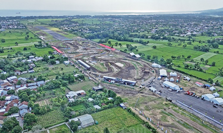 Sirkuit MXGP Selaparang Lombok Siap Untuk Kejuaraan