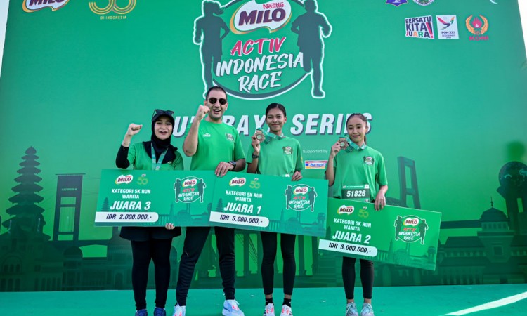 Nestle MILO Hadirkan Road to MILO ACTIV Indonesia Race 2024 Surabaya Series