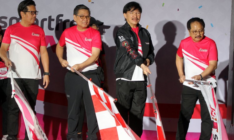 Smartfren Run 2024 Sukses Mengajak Ribuan Orang Berlari