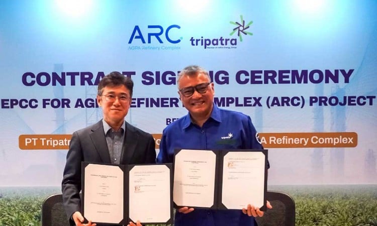 TRIPATRA Tandatangani Kontrak dengan AGPA Refinery Complex untuk Proyek Penyulingan Minyak Sawit di Kalimantan Timur