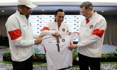 Speed Jersey meluncurkan jersey Timnas Bola Voli Indonesia putra dan putr