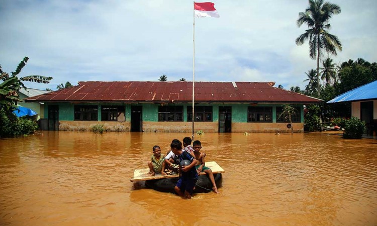 Sejumlah Desa di Halmahera Tengah Terendam Banjir